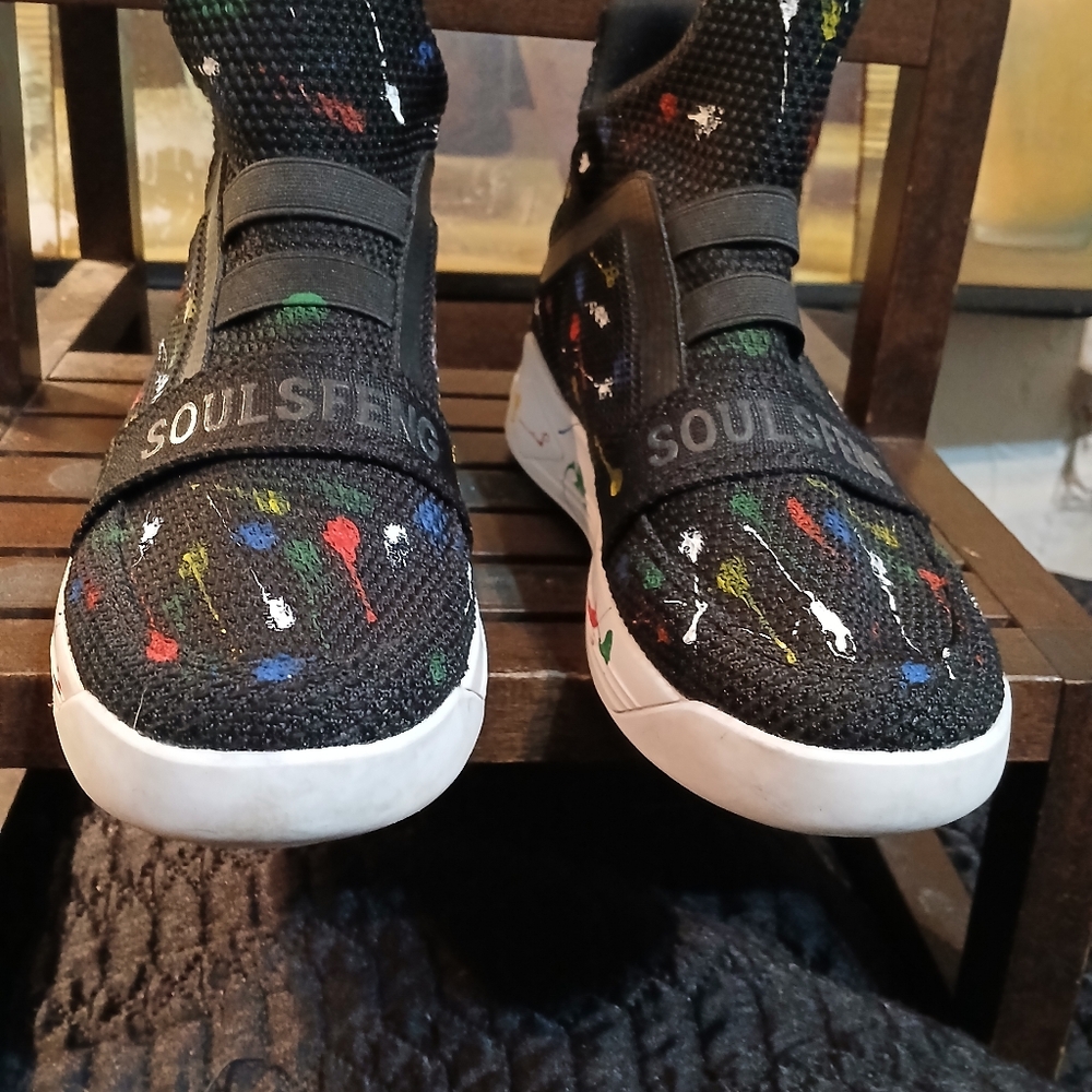 Colorful Patterned Sneakers - Picture 3 of 11